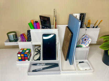 Angled-wall Module Desk Part (24x8x18cm)