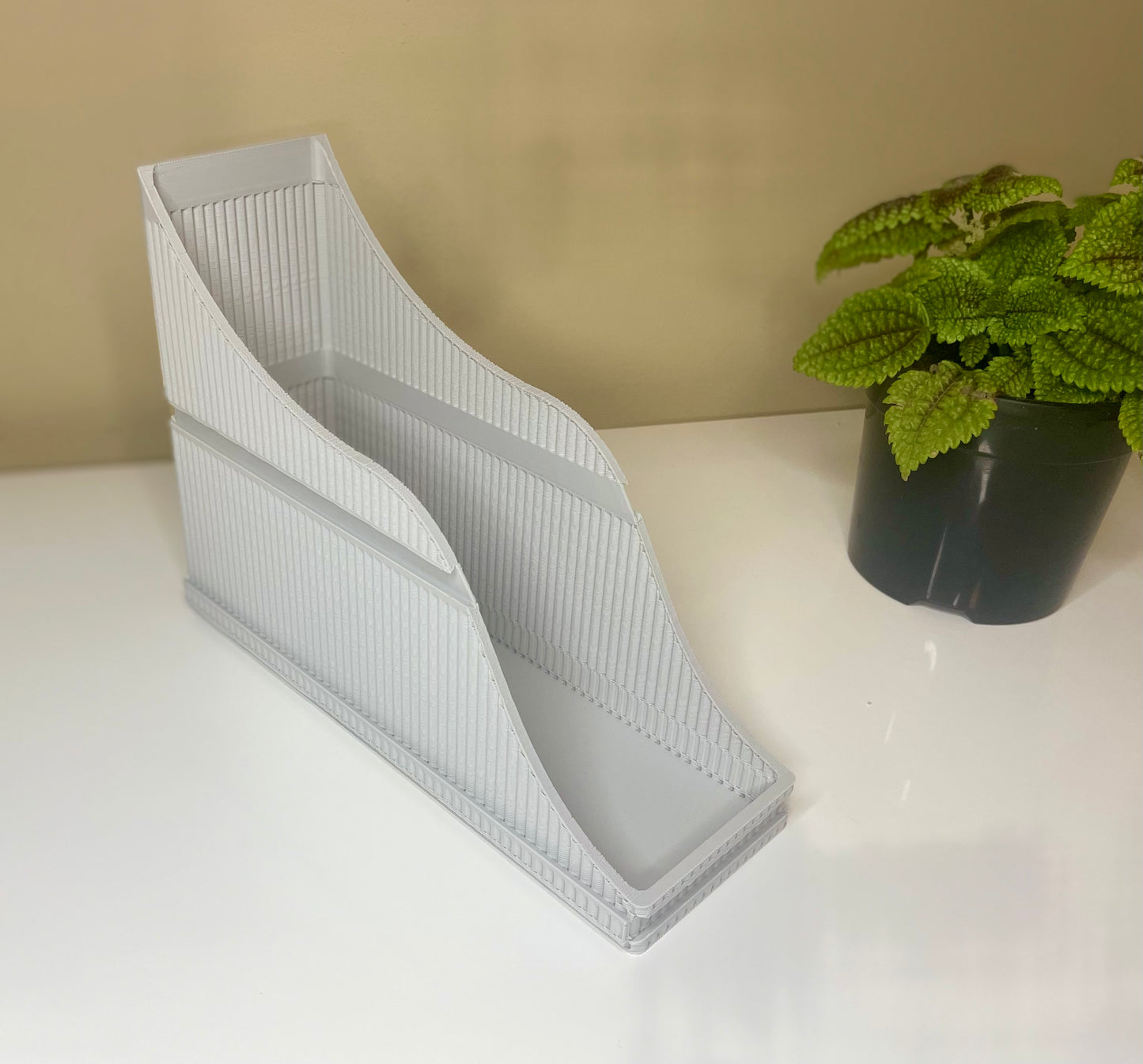 Angled-wall Module Desk Part (24x8x18cm)