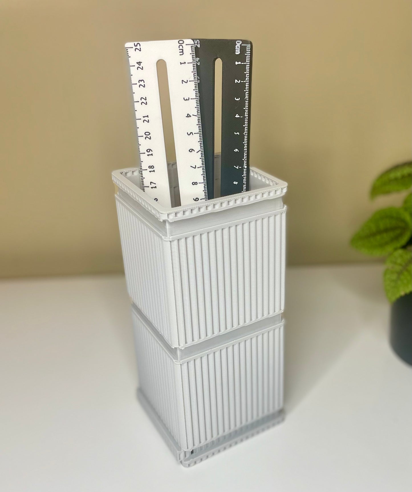 High-wall Module Desk Part (8x8x18cm)