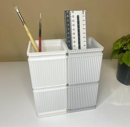 High-wall Module Desk Part (8x8x18cm)