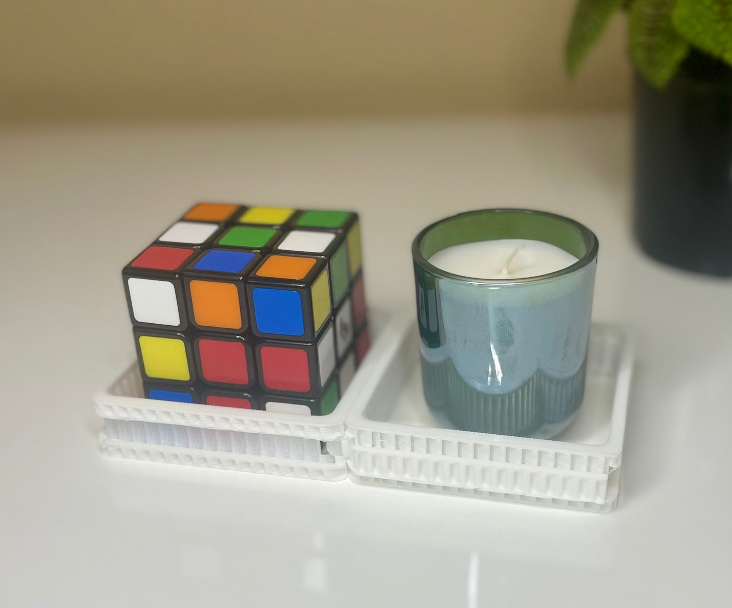 Low-wall Desk Part (8x8x2cm)