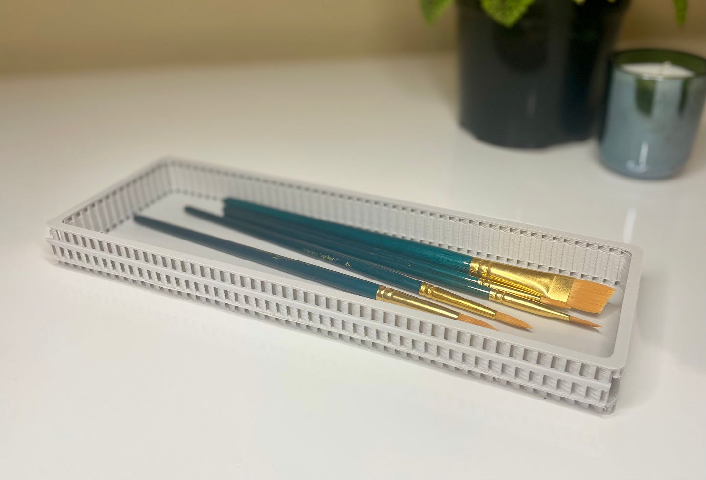 Low-Wall Module Desk Part (24x8x2cm)