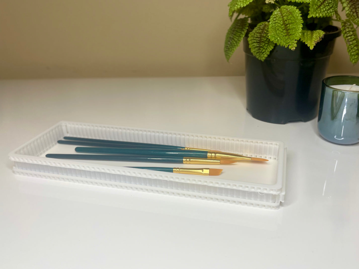 Low-Wall Module Desk Part (24x8x2cm)