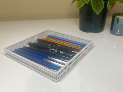 Low-wall Module Desk Part (16x16x2cm)