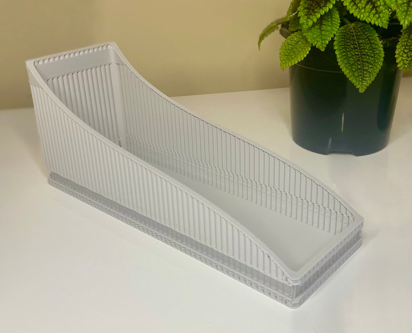 Angled-wall Module Desk Part (24x8x10cm)