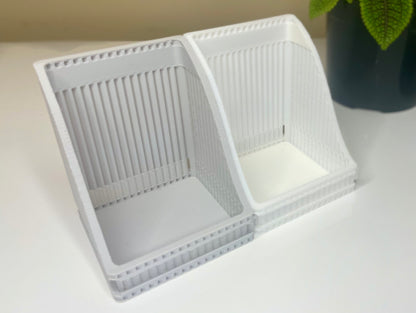 Angled-wall Module Desk Part (8x8x10cm)