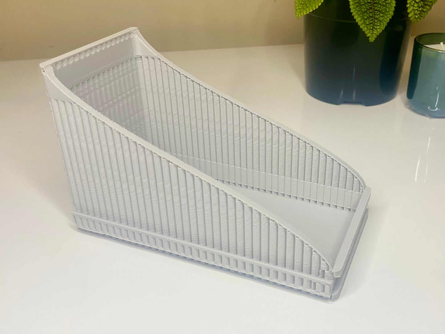 Angled-wall Module Desk Part (16x8x10cm)