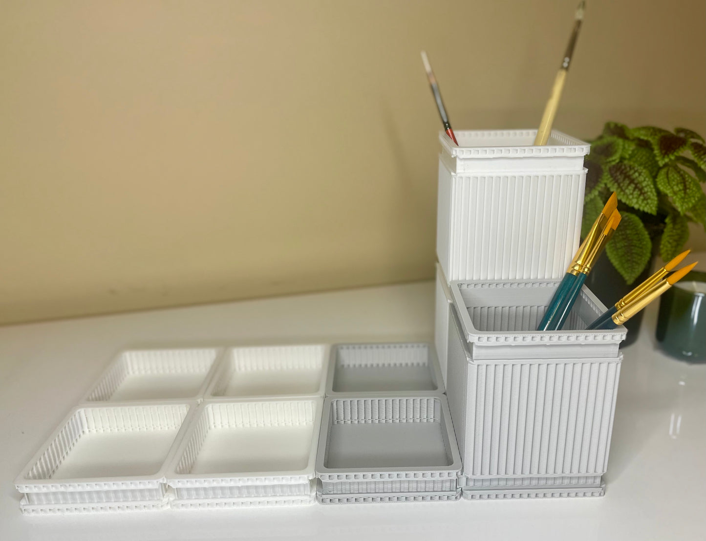 High-wall Module Desk Part (8x8x10cm)
