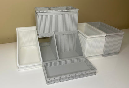 Angled-wall Module Desk Part (16x8x10cm)